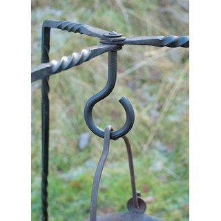 Geschmiedetes Dreibein, ca. 93 cm