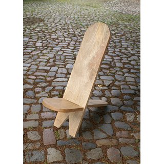 Steckstuhl aus Hartholz